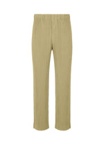 A product shot of the HOMME PLISSE ISSEY MIYAKE TAILORED PLEATS 1 prêt à porter in green (68).