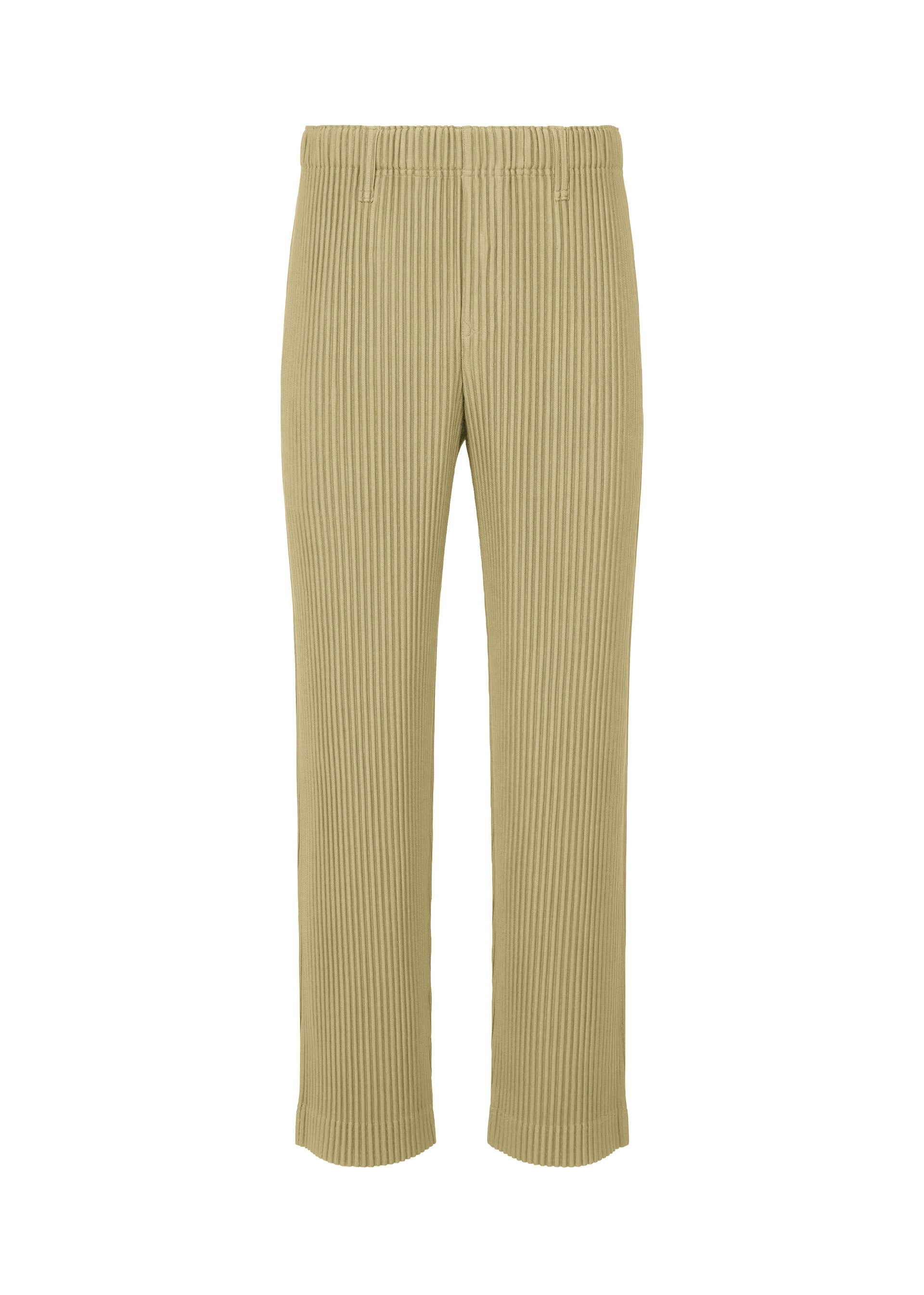 A product shot of the HOMME PLISSE ISSEY MIYAKE TAILORED PLEATS 1 prêt à porter in green (68).