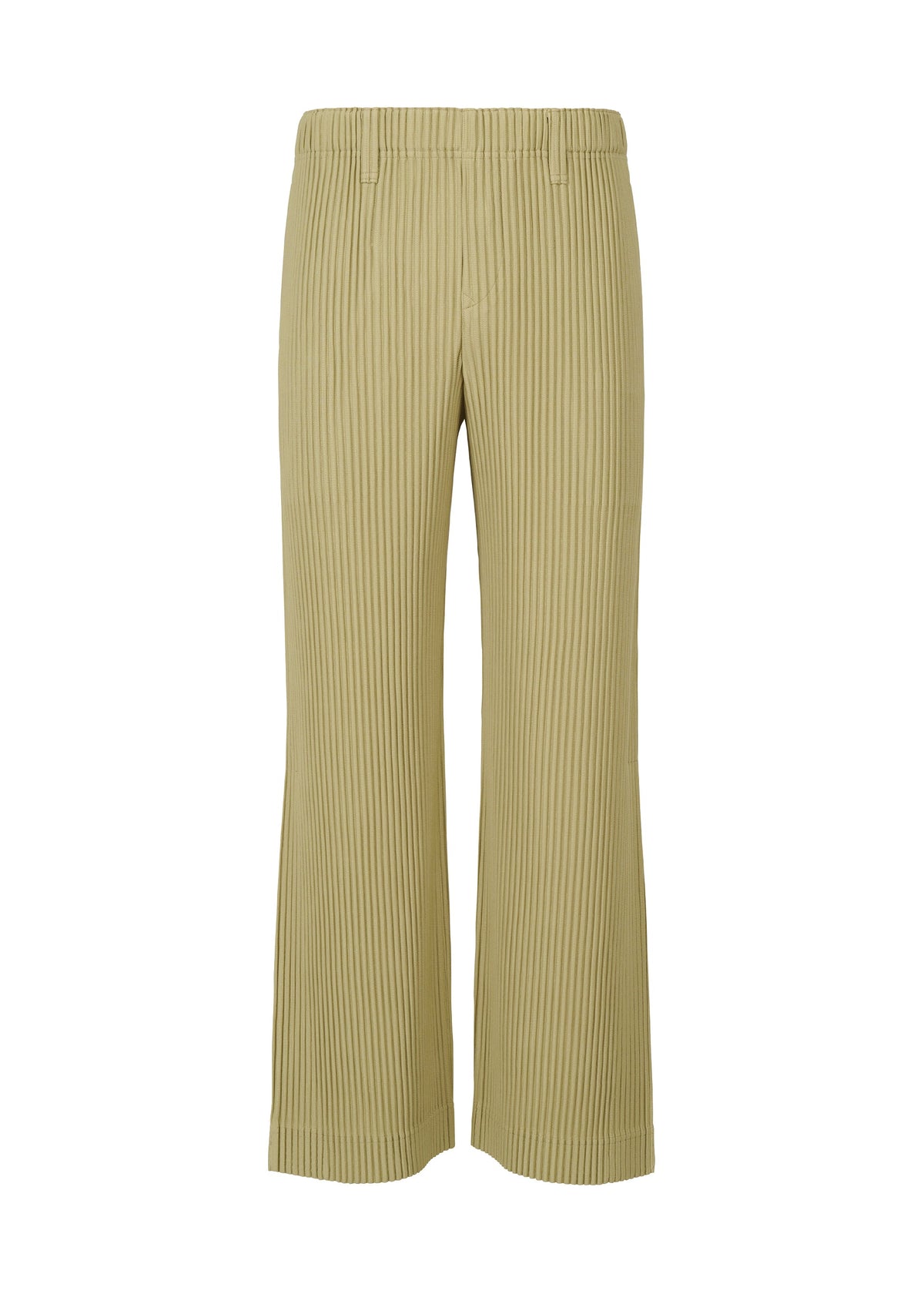 A product shot of the HOMME PLISSE ISSEY MIYAKE TAILORED PLEATS 1 prêt à porter in green (68).