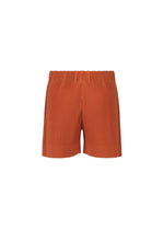 A detail shot of the HOMME PLISSÉ ISSEY MIYAKE TAILORED PLEATS 3 trousers.