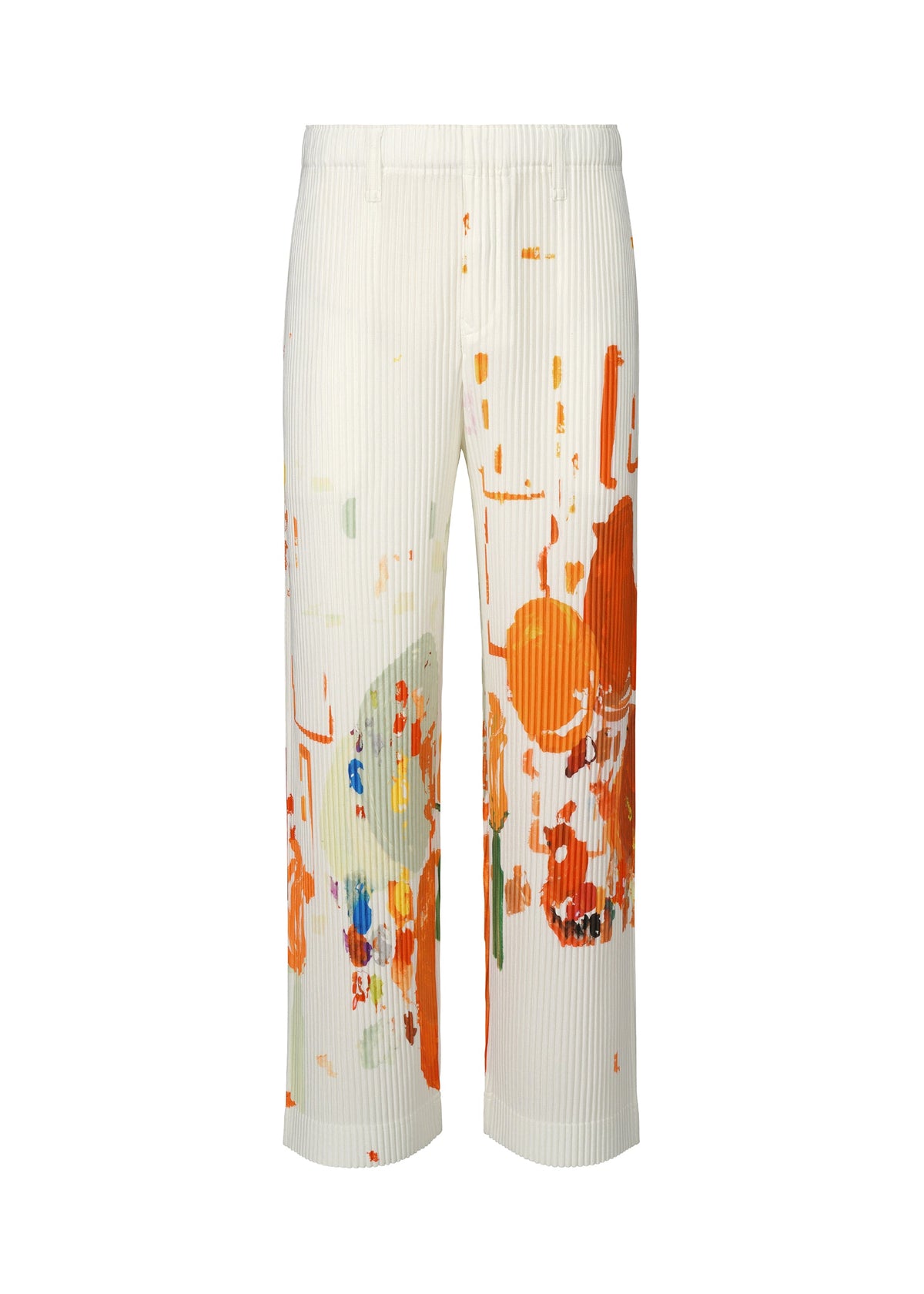 A product shot of the HOMME PLISSE ISSEY MIYAKE PALETTE prêt à porter in orange (32).