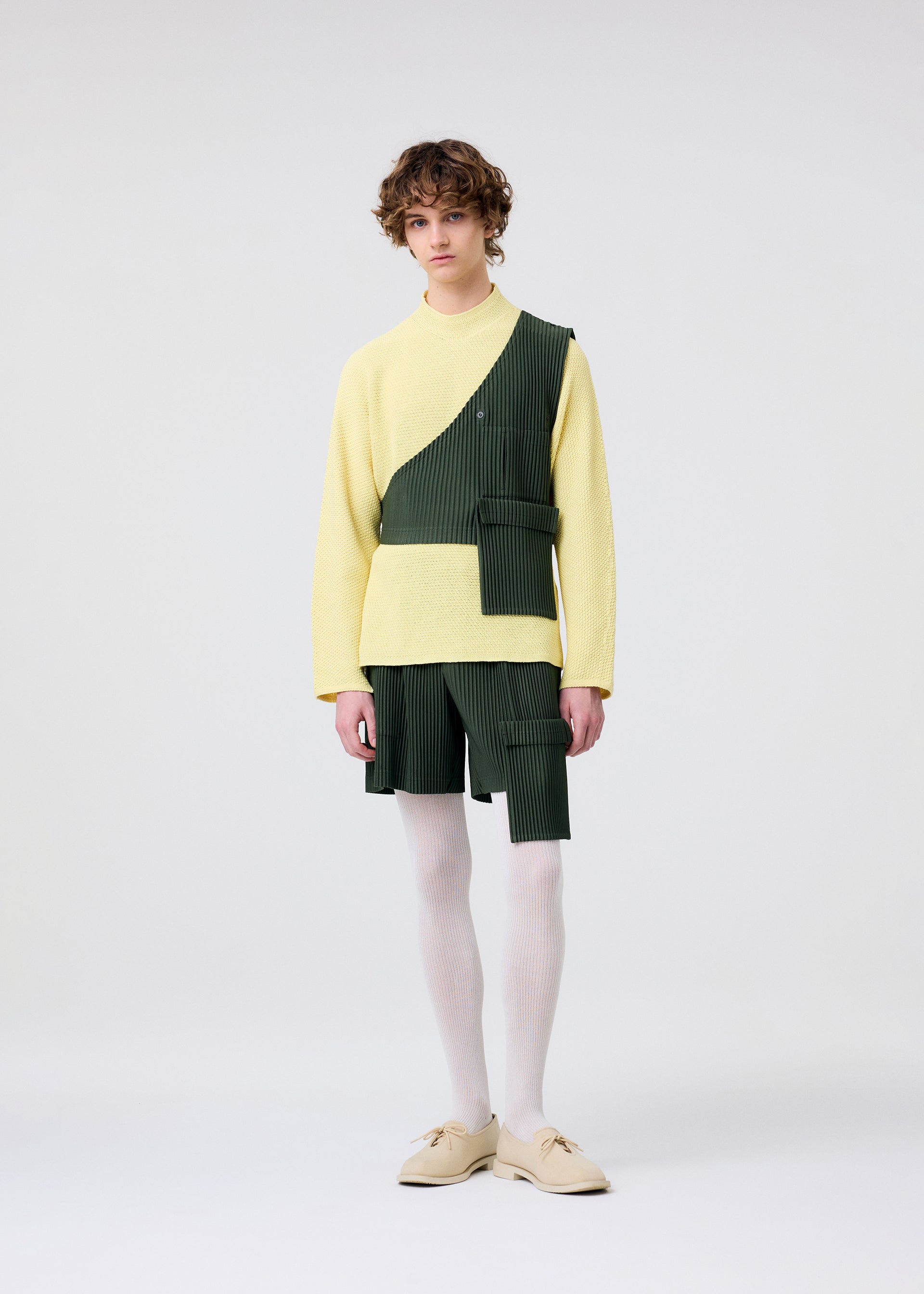 PAINTER'S GEAR Trousers Duomo Door Green – ISSEY MIYAKE EU