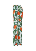 A detail shot of the Homme Plisse Issey Miyake FRUITS VEGETABLES pants.