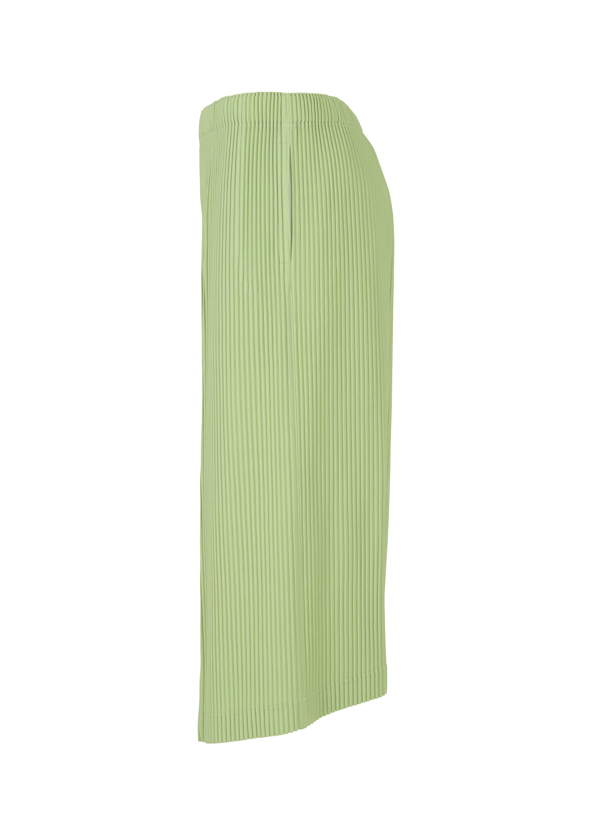 A detail shot of the Homme Plisse Issey Miyake PLEATS BOTTOMS 2 pants.