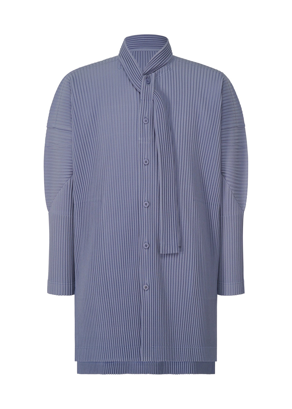 A product shot of the HOMME PLISSE ISSEY MIYAKE MONTHLY COLORS FEBRUARY prêt à porter in purple (80).