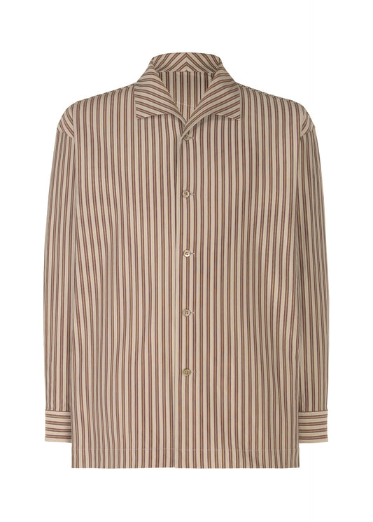 A product shot of the Homme Plisse Issey Miyake STRIPE JERSEY shirt in .
