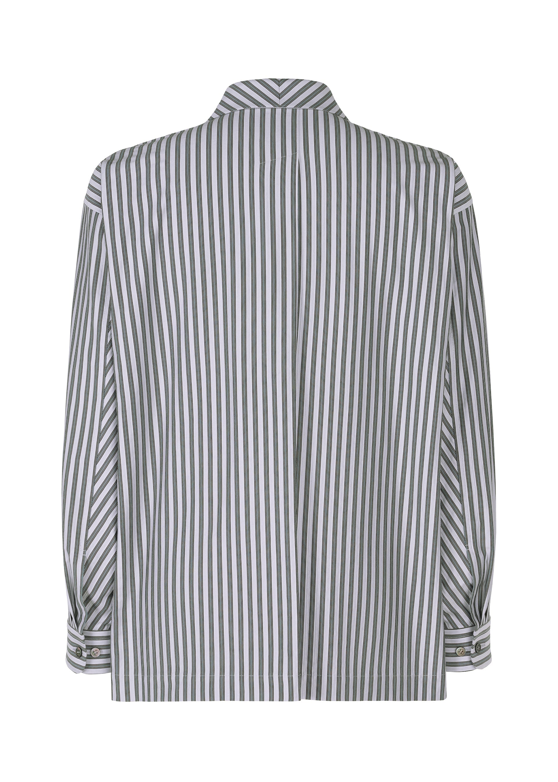 STRIPE JERSEY Shirt Brown – ISSEY MIYAKE EU