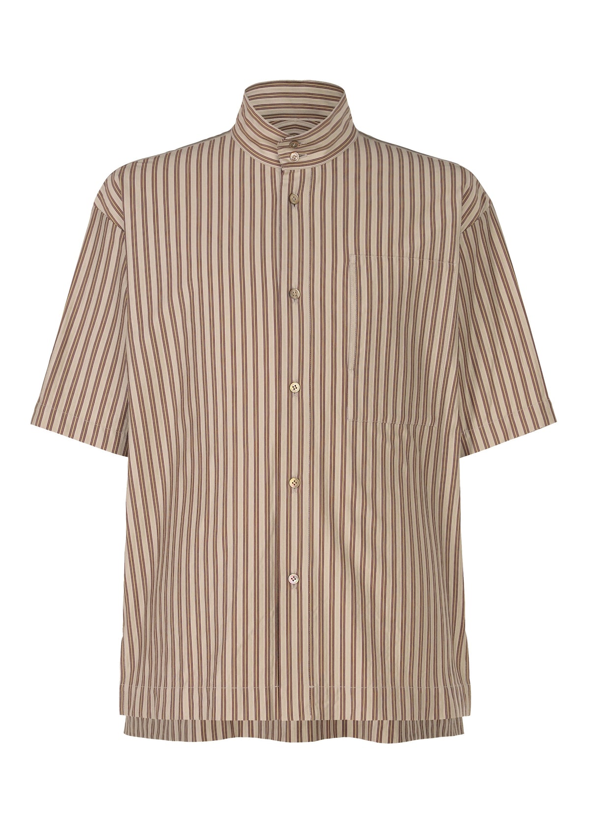 A product shot of the Homme Plisse Issey Miyake STRIPE JERSEY shirt in .
