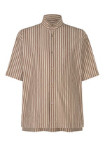 A product shot of the Homme Plisse Issey Miyake STRIPE JERSEY shirt in .