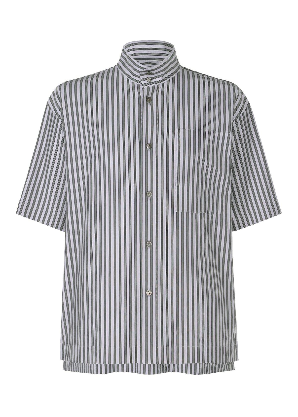 A product shot of the Homme Plisse Issey Miyake STRIPE JERSEY shirt in .