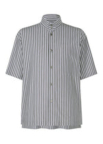 A product shot of the Homme Plisse Issey Miyake STRIPE JERSEY shirt in .