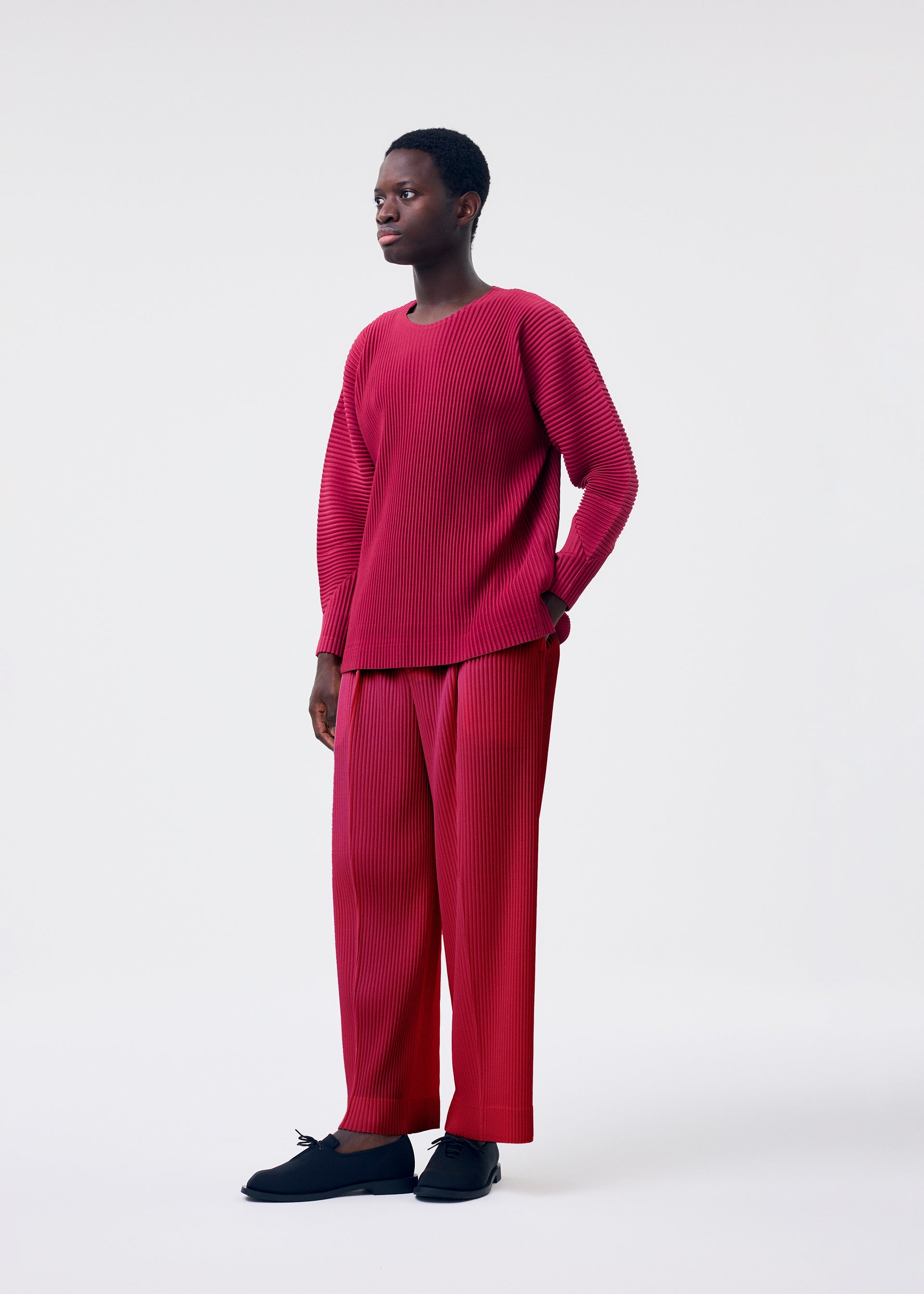 MONTHLY COLORS : JANUARY Top Aubergine Black – ISSEY MIYAKE EU
