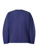 A product shot of the HOMME PLISSE ISSEY MIYAKE MONTHLY COLORS FEBRUARY prêt à porter in blue (74).
