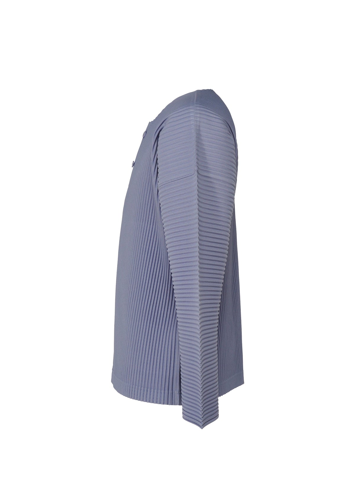 A detail shot of the HOMME PLISSE ISSEY MIYAKE MONTHLY COLORS FEBRUARY prêt à porter.