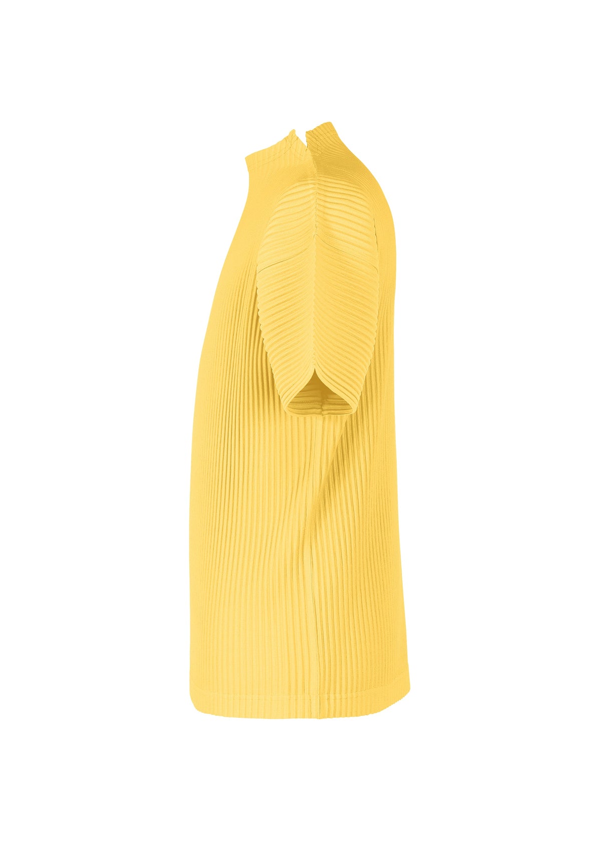 A detail shot of the Homme Plisse Issey Miyake MONTHLY COLORS MARCH prêt à porter.