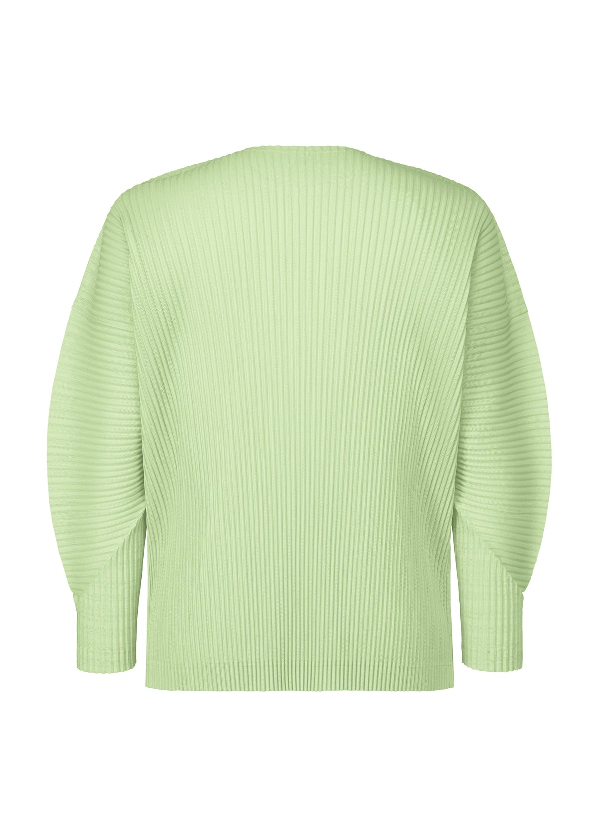 A detail shot of the HOMME PLISSÉ ISSEY MIYAKE AGAVE MESH t-shirt.
