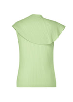 A detail shot of the HOMME PLISSÉ ISSEY MIYAKE AGAVE MESH t-shirt.