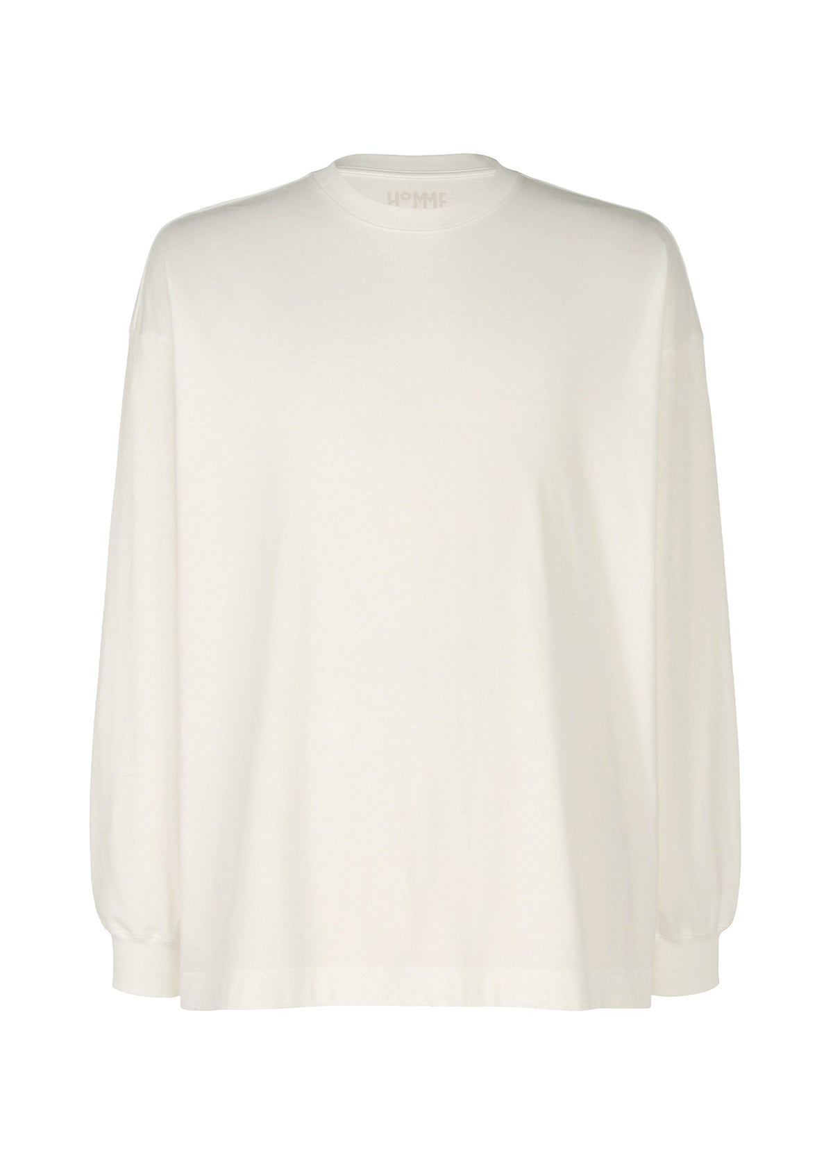 A product shot of the HOMME PLISSE ISSEY MIYAKE COLOR CHIPS T SHIRT prêt à porter in white (01).