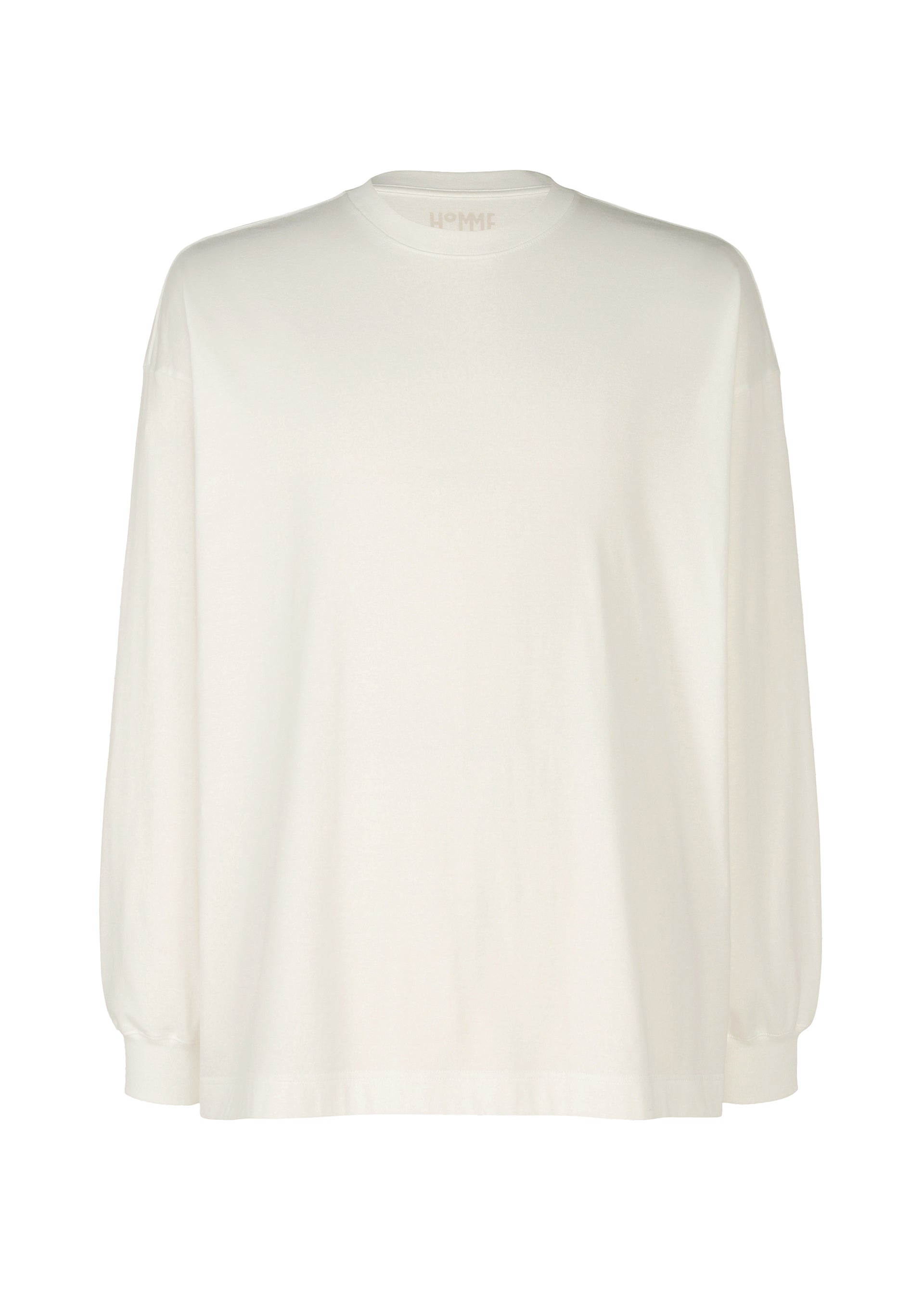 A product shot of the HOMME PLISSE ISSEY MIYAKE COLOR CHIPS T SHIRT prêt à porter in white (01).