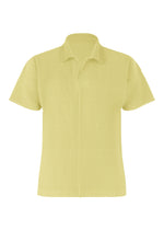 A product shot of the Homme Plisse Issey Miyake COLOR PLEATS 2 shirt in agave cream green (64), recurring_style.