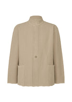 INLAID KNIT Jacket Beige