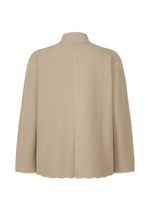 INLAID KNIT Jacket Beige