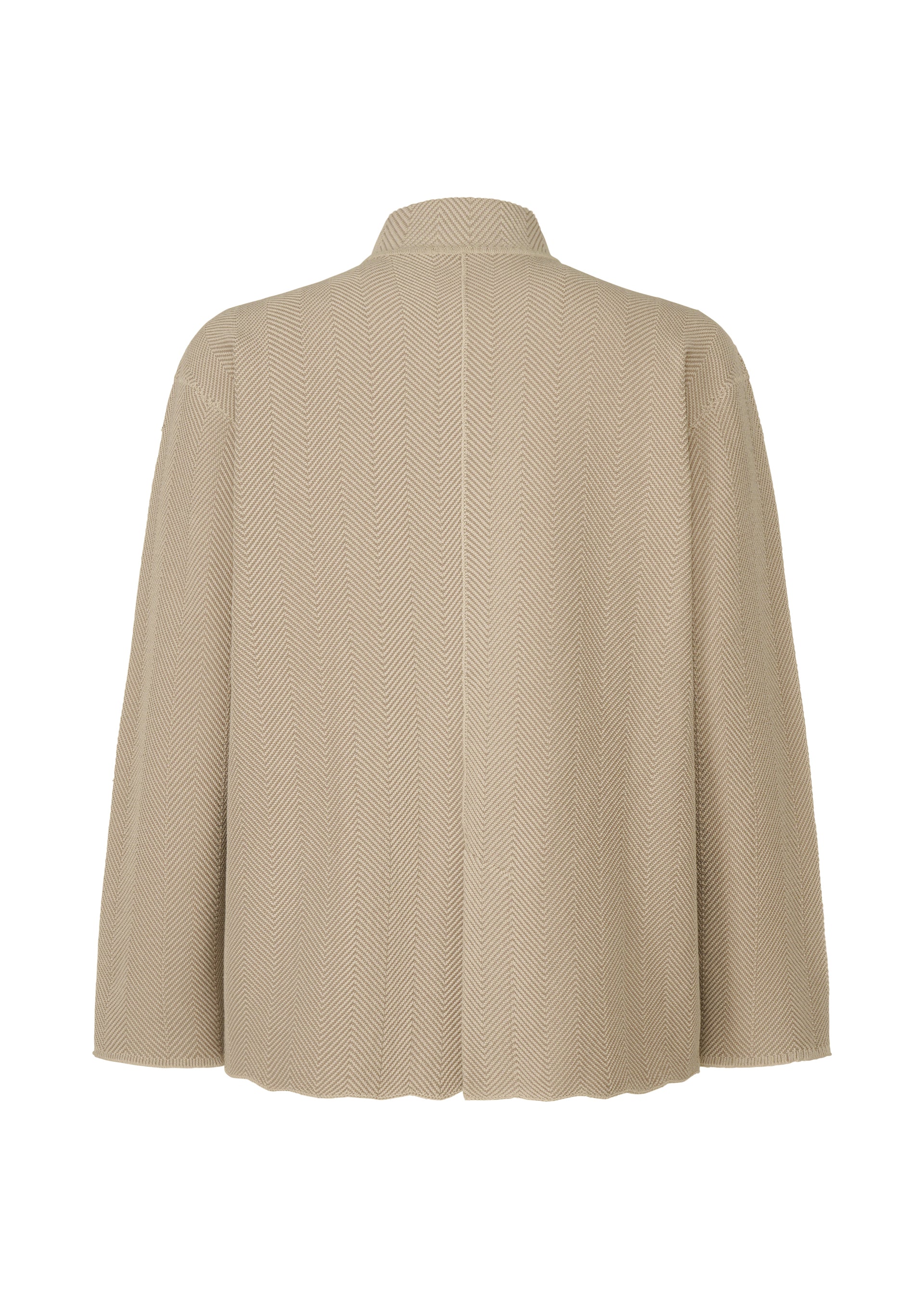 INLAID KNIT Jacket Beige