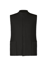 RUSTIC KNIT Vest Black