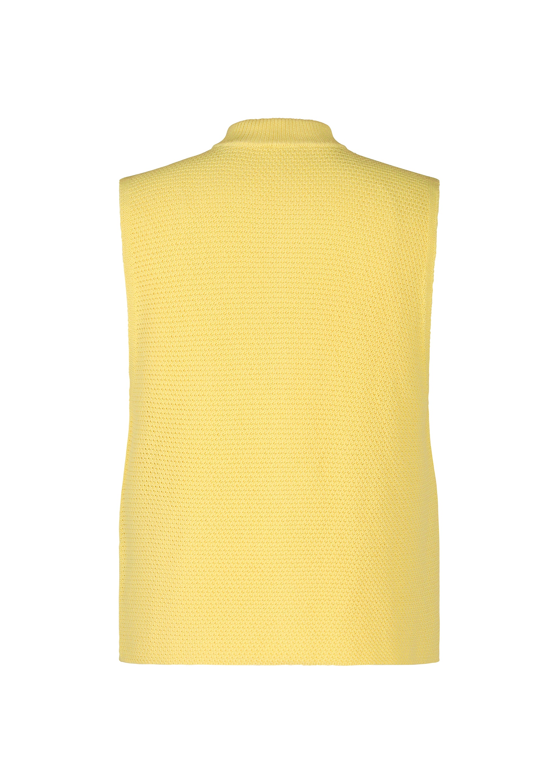 RUSTIC KNIT Vest Black