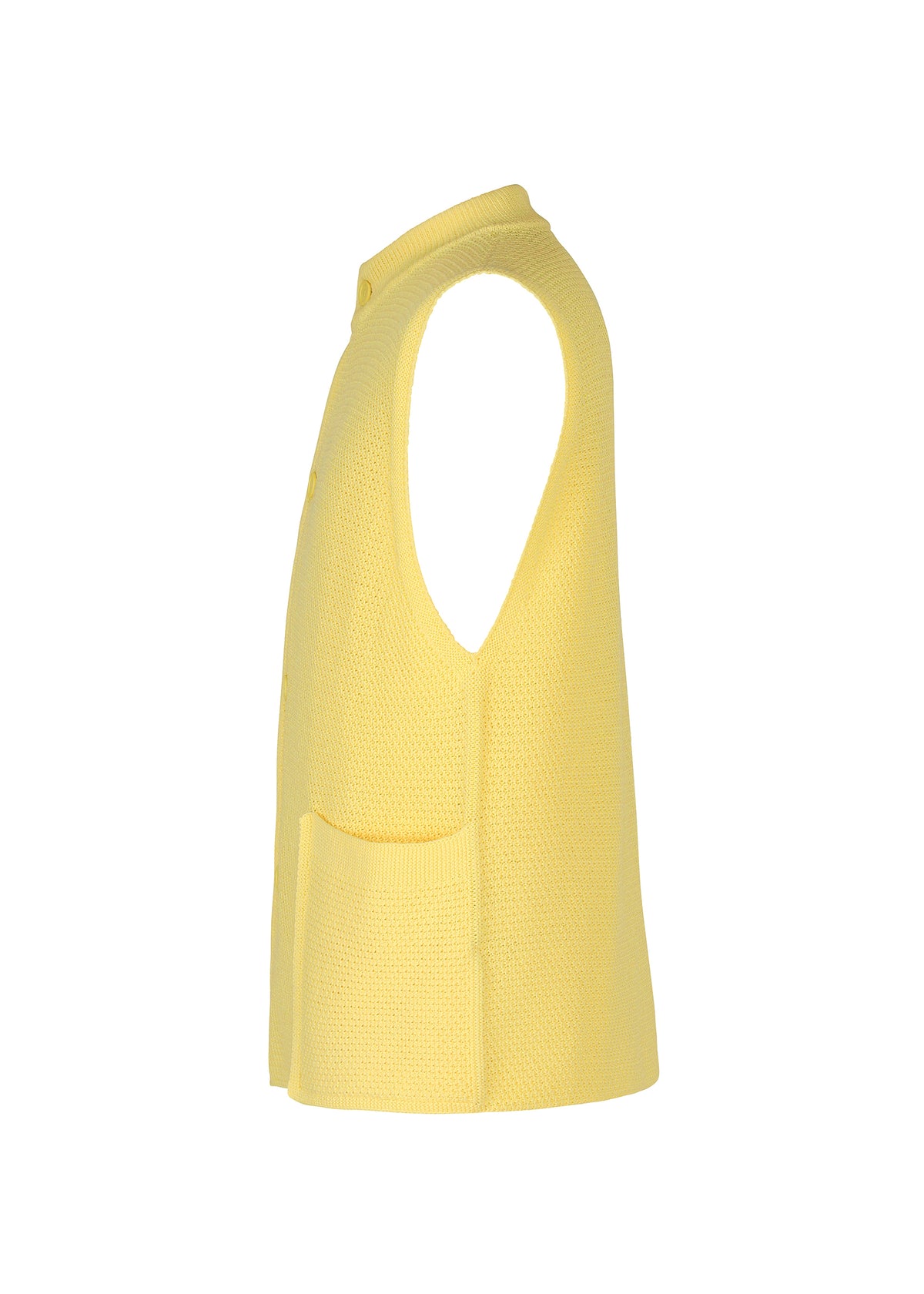 RUSTIC KNIT Vest Black