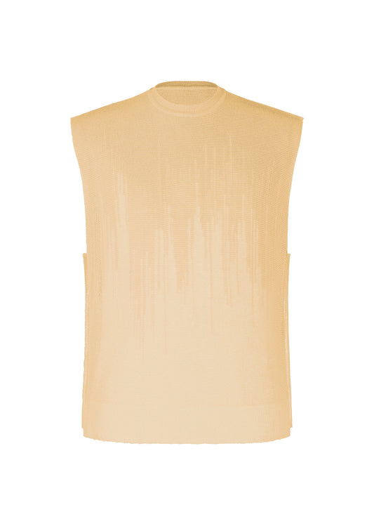 BRUSH CLOSE-UP KNIT Vest Ivory