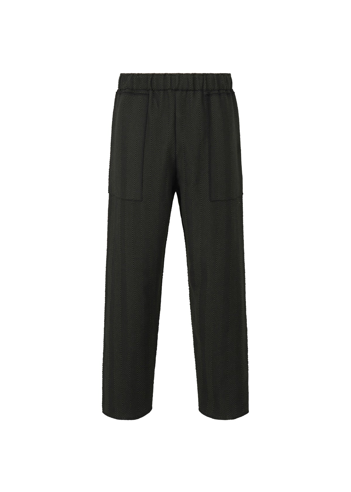 INLAID KNIT Trousers Black