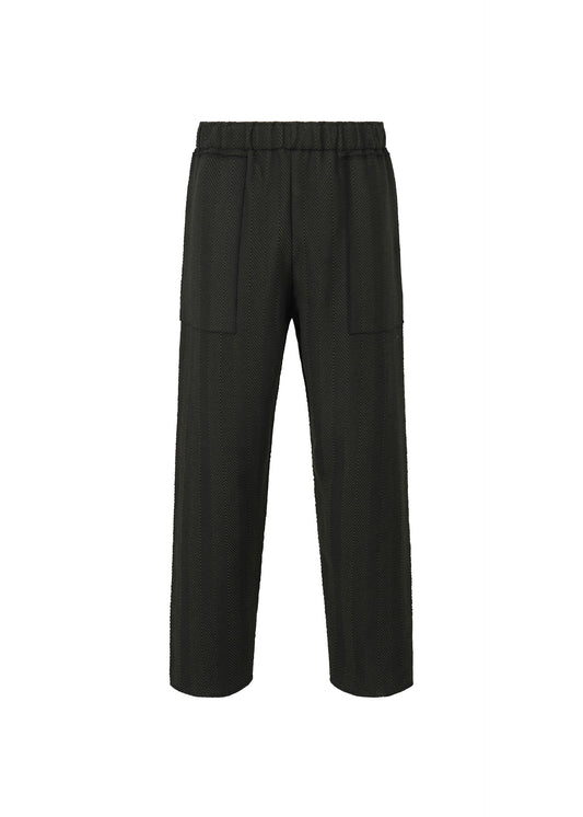 INLAID KNIT Trousers Black