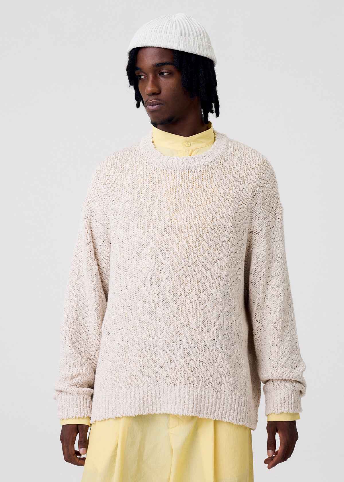 RISOTTO KNIT Top Beige