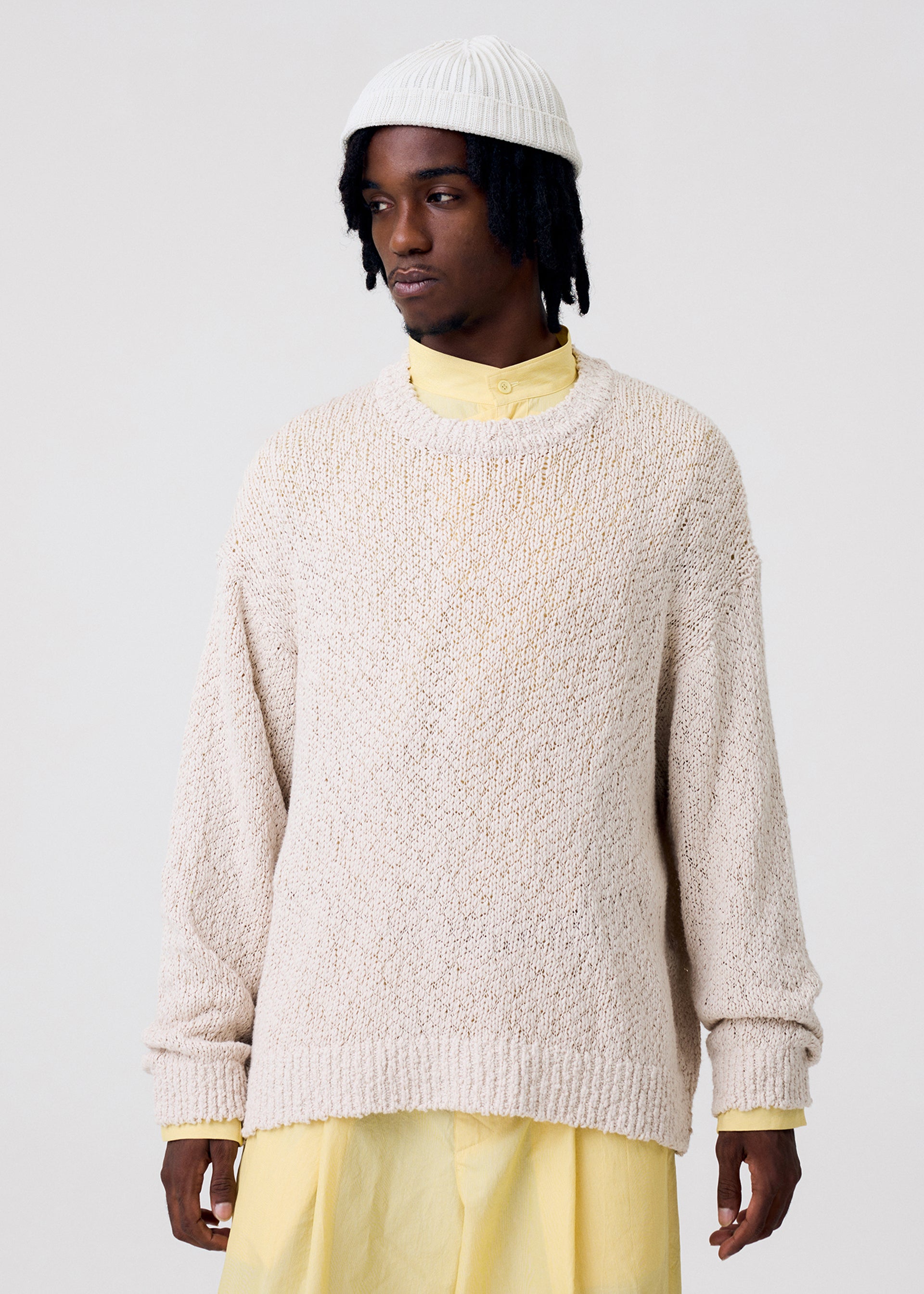RISOTTO KNIT Top Brown
