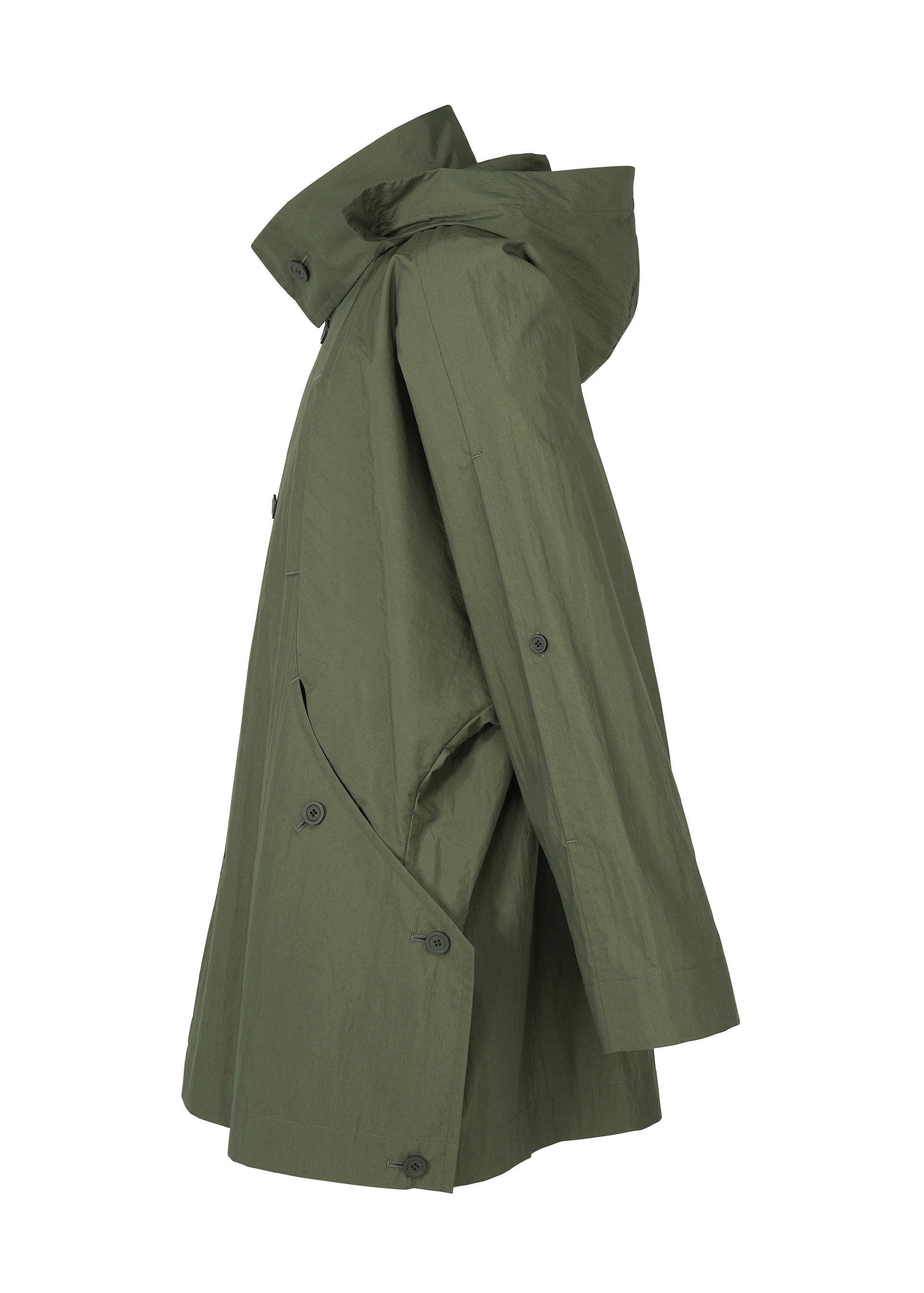 SLIT COAT Blouson Green – ISSEY MIYAKE EU
