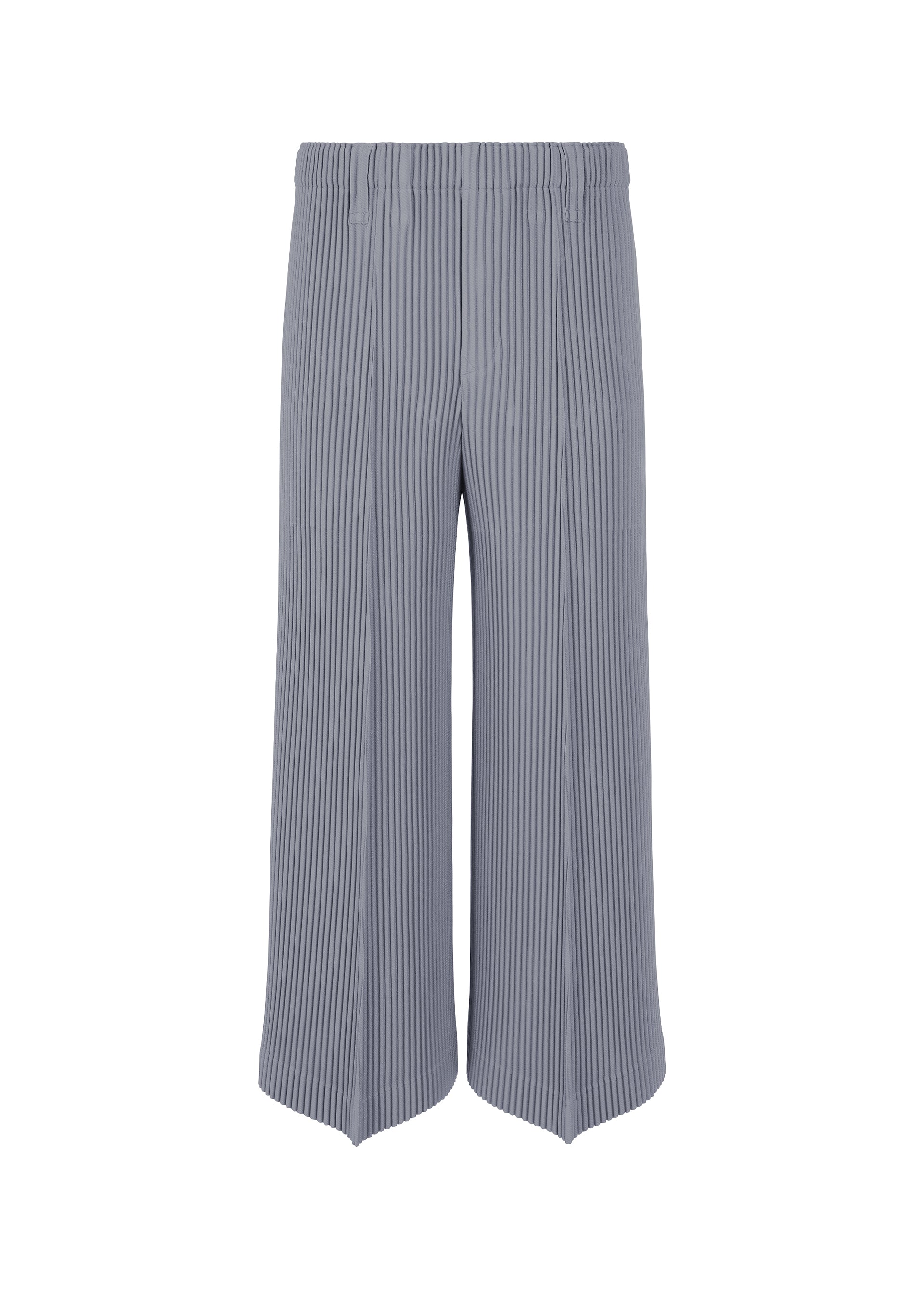 KERSEY PLEATS Trousers Blue Grey – ISSEY MIYAKE EU