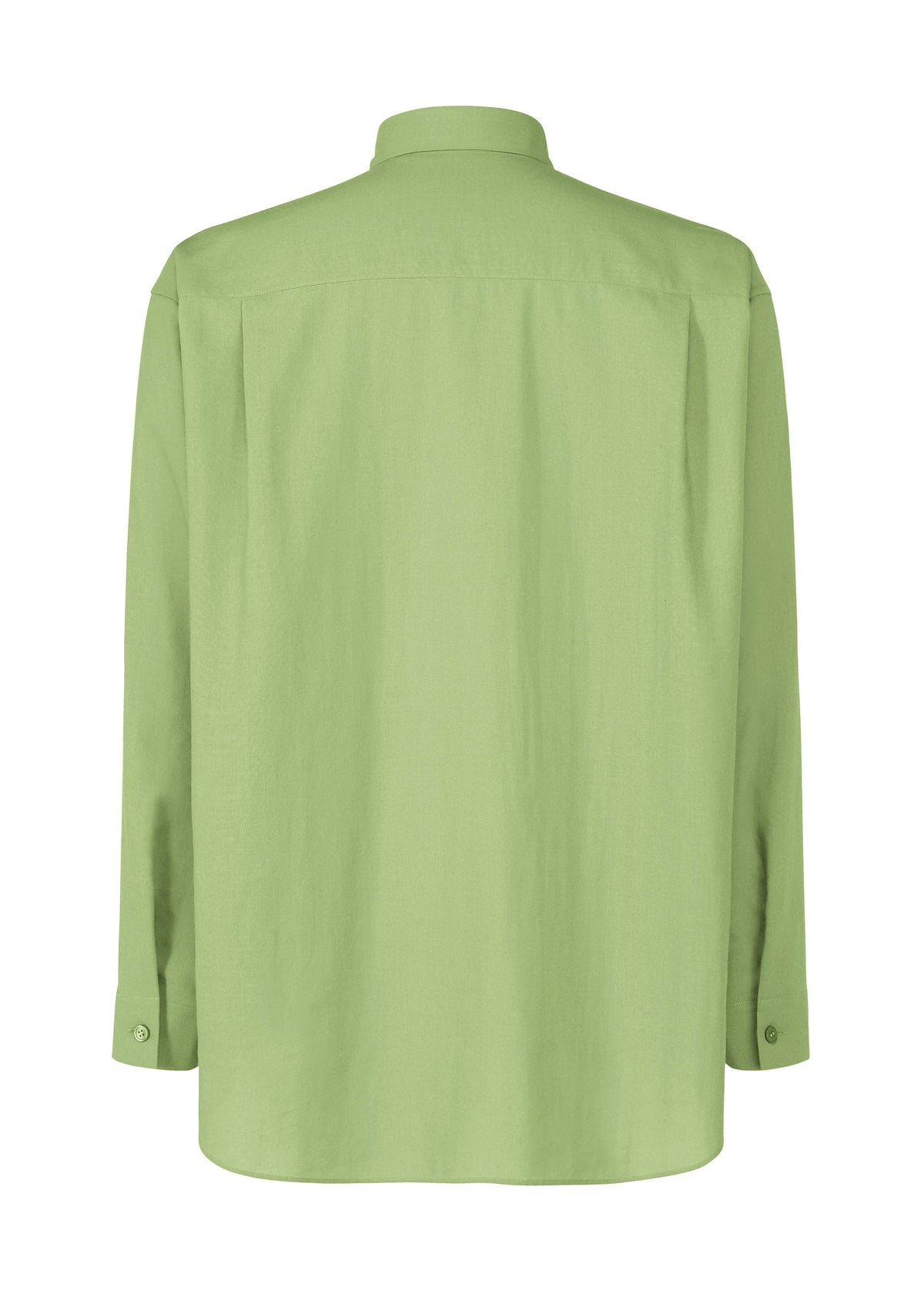 A detail shot of the HOMME PLISSÉ ISSEY MIYAKE PL RAMIE SHIRT shirt.