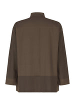 A detail shot of the HOMME PLISSÉ ISSEY MIYAKE PRESS SHIRT shirt.