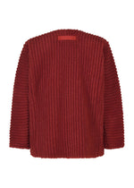 A detail shot of the HOMME PLISSÉ ISSEY MIYAKE FLEECE PLEATS blouson.