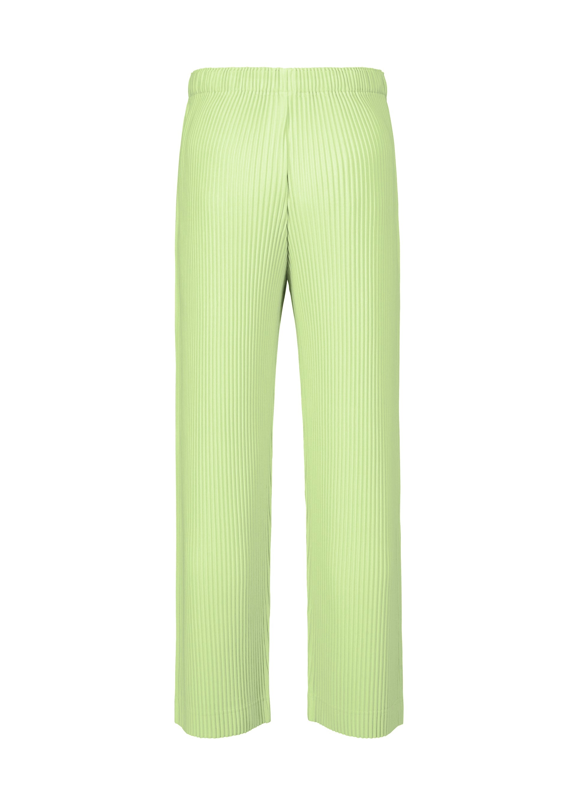 MONTHLY COLORS : JULY Trousers Shine Green – ISSEY MIYAKE EU