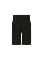 A detail shot of the HOMME PLISSÉ ISSEY MIYAKE MONTHLY COLORS : AUGUST pants.