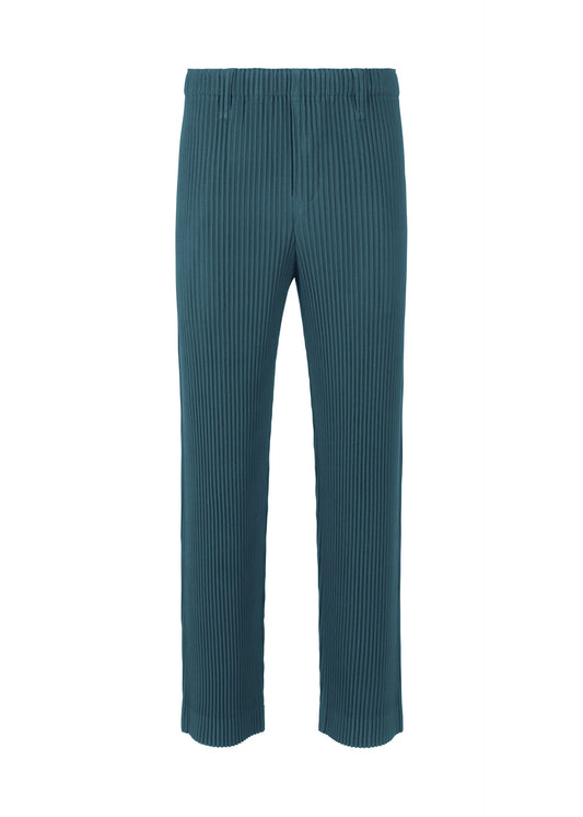 A product shot of the HOMME PLISSÉ ISSEY MIYAKE TAILORED PLEATS 1 pants in shadow blue.