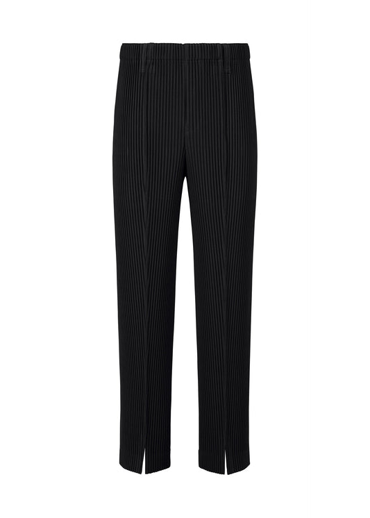 A product shot of the HOMME PLISSÉ ISSEY MIYAKE TAILORED PLEATS 1 pants in black.