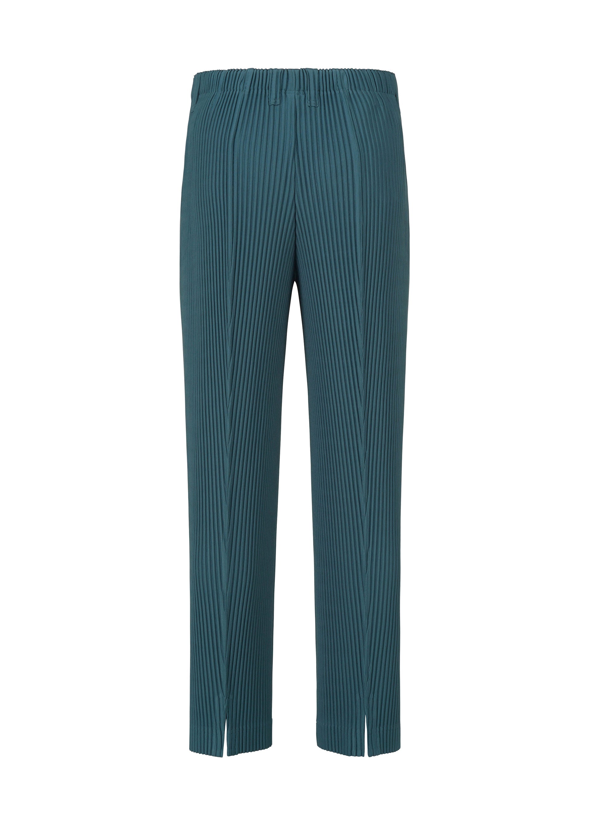 A detail shot of the HOMME PLISSÉ ISSEY MIYAKE TAILORED PLEATS 1 pants.