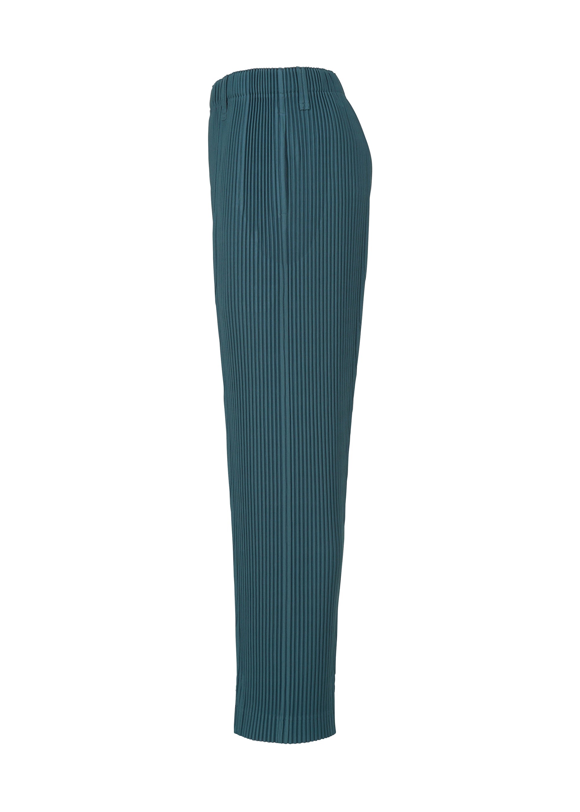A detail shot of the HOMME PLISSÉ ISSEY MIYAKE TAILORED PLEATS 1 pants.