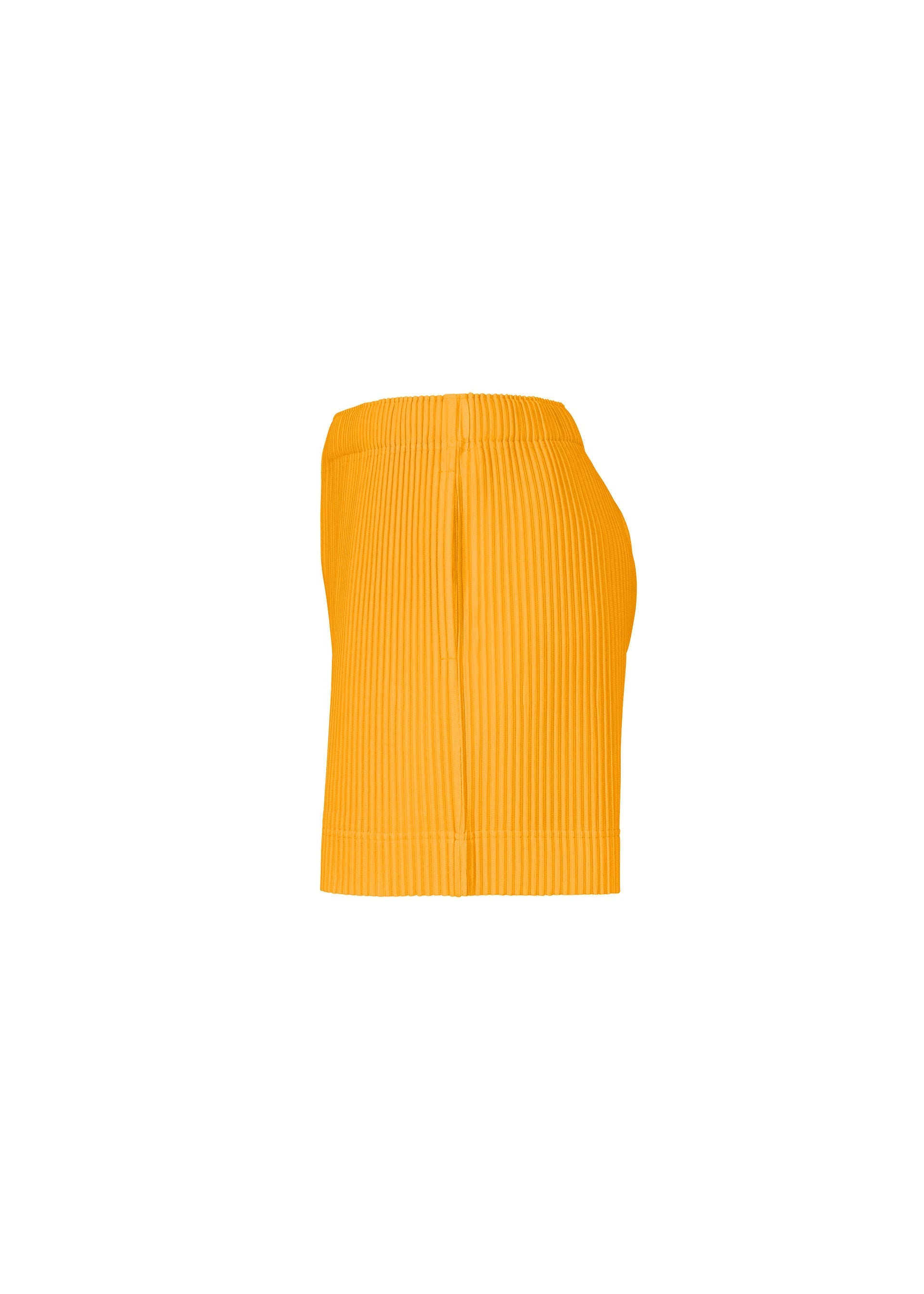 A detail shot of the HOMME PLISSÉ ISSEY MIYAKE COLOR PLEATS 1 pants.