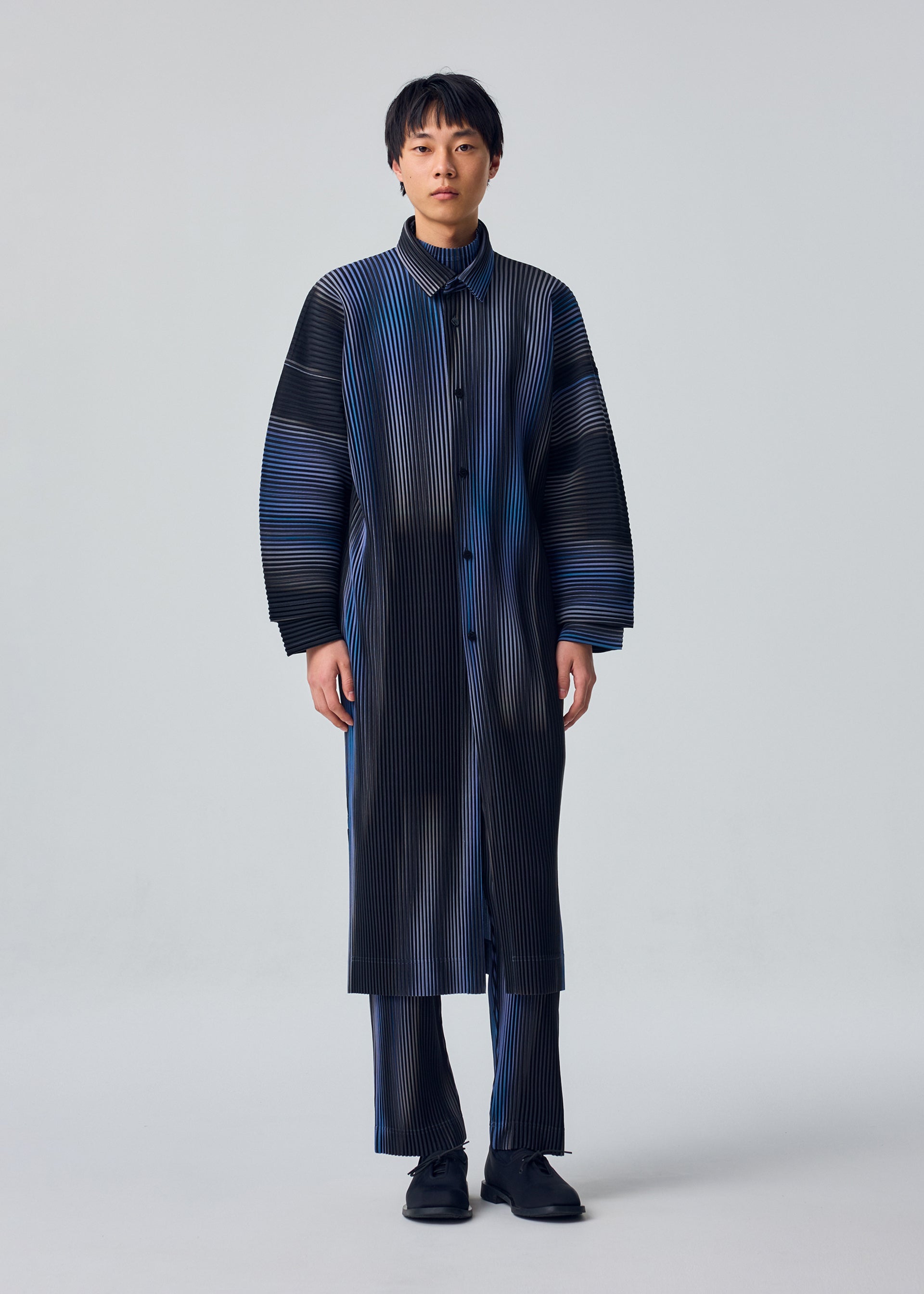 BLEND OF LIGHTS Shirt Blue – ISSEY MIYAKE EU
