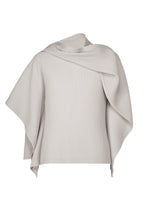 A product shot of the HOMME PLISSÉ ISSEY MIYAKE MOTION BLUR t-shirt in ray gray.
