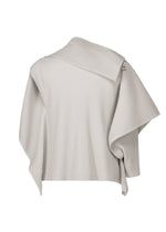 A detail shot of the HOMME PLISSÉ ISSEY MIYAKE MOTION BLUR t-shirt.